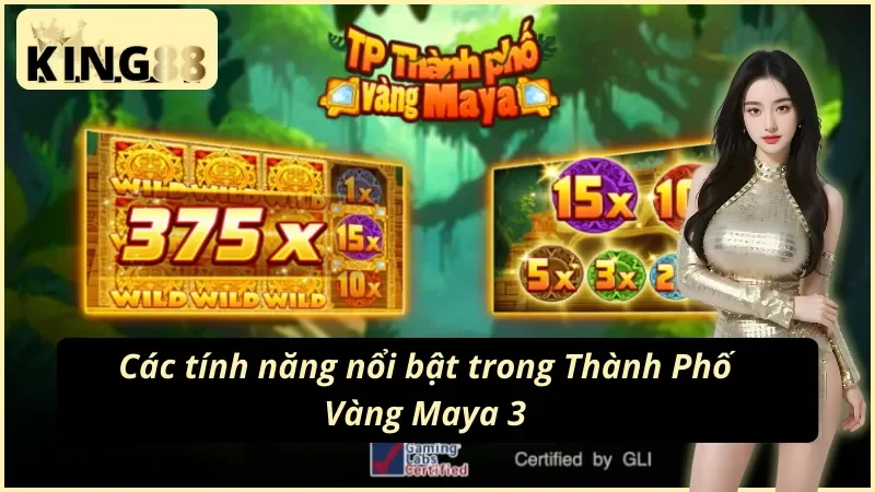 YGR Thành Phố Vàng Maya 3: Kho Báu Cổ Đại Bất Ngờ Tại KING88 3 Tính năng lôi cuốn của YGR Thành Phố Vàng Maya 3 KING88